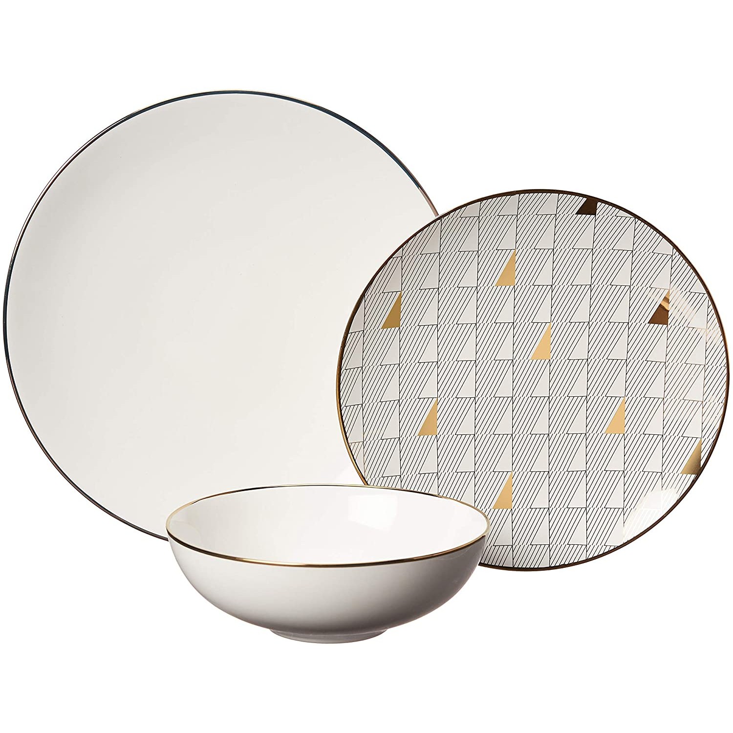 Lenox Trianna 12-pc. Dinnerware Set, White