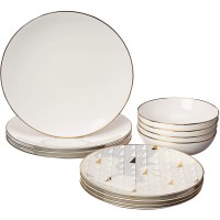 Lenox Trianna 12-pc. Dinnerware Set, White