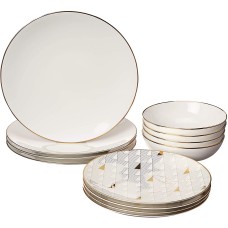 Lenox Trianna 12-pc. Dinnerware Set, White