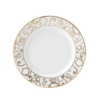 Lenox Venetian Lace Gold Bread Plate