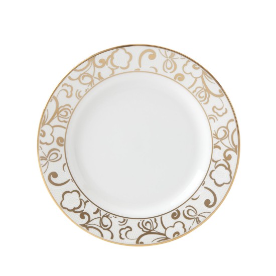  Venetian Lace Gold Bread Plate