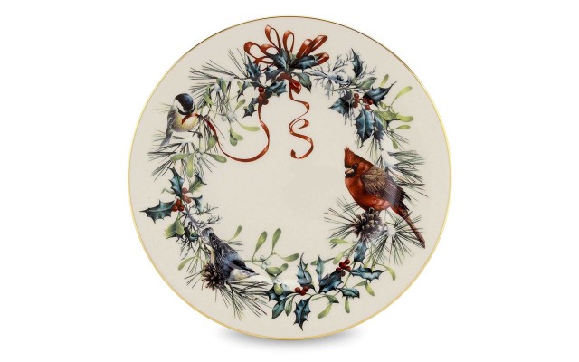  Winter Greetings 8″ Salad Plate