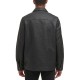 Levi’s Men’s Full Fleece Lining Faux Leather Jacket, Black, Medium