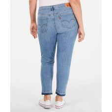 Levi's Womens Plus 711 Mid Rise Slim Skinny Jeans