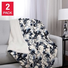 Life Comfort Ultimate Faux Fur Throw Ultra Soft 2-pack