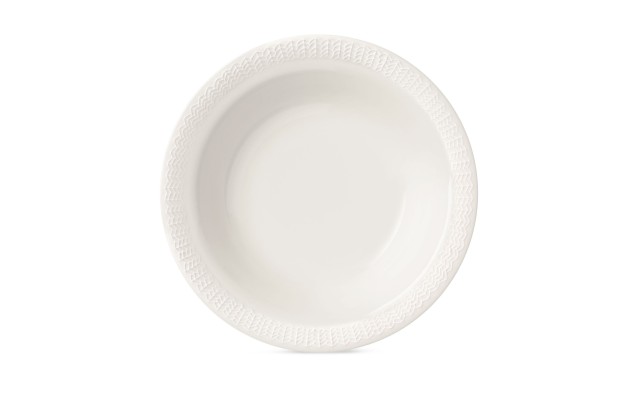  Sarjaton Pasta Bowl, 8-1/2-Inch, Letti White