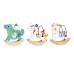  Wooden Critters  Unicorn Busy Beads Maze Development Toy