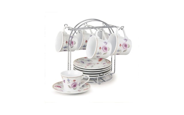  80-2020 Cups and Saucers Set of 4
