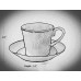  80-2020 Cups and Saucers Set of 4
