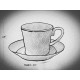 80-2020 Cups and Saucers Set of 4