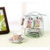  80-5678 Cups and Saucers Set of 6