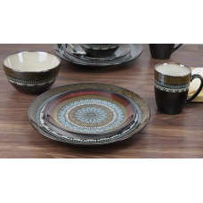 Lorren Home Trends Glazed Dinnerware Set