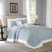  Ashbury 5-Piece Quilted Queen Bedspread Set (Blue, Oversized Queen)