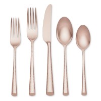 Marchesa by Lenox Imperial Caviar Rose Gold 5-Pc. Place Setting