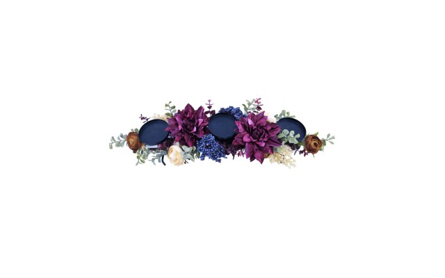 Martha Stewart Purple Eucalyptus Centerpiece