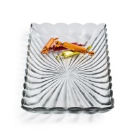 Martha Stewart Rectangular Glass Platter