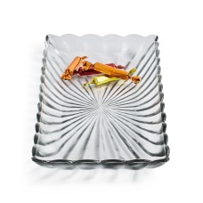 Martha Stewart Rectangular Glass Platter