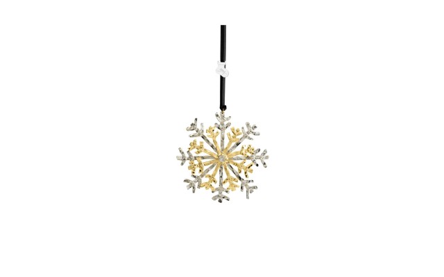  Gold Snowflake Ornament