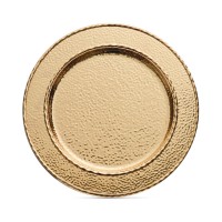 Michael Aram Hammertone Gold-Tone Charger/Platter