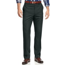 Michael Kors Flat-front Dress Pants Black 38×32