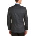  Men’s Classic-Fit Charcoal/Blue Plaid Sport Coat