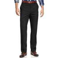 Michael Kors Men’s Solid Classic-Fit Stretch Dress Pants
