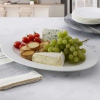 Mikasa Trellis Bone China Oval Platter
