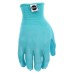 Miracle Gro Women’s Stretch Knit Gardening Gloves Aqua