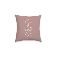 Morgan Home Typography 18×18 Decorative Pillow