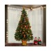  60″ Fiber Optic Fireworks Tree with Ball Ornaments