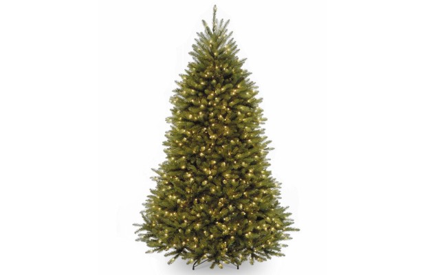  7.5 ft. Dunhill(R) Fir Tree with Clear Lights