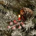  9 Foot by 10 Inch Dunhill Fir Garland with Red Berries, Snow and Cones