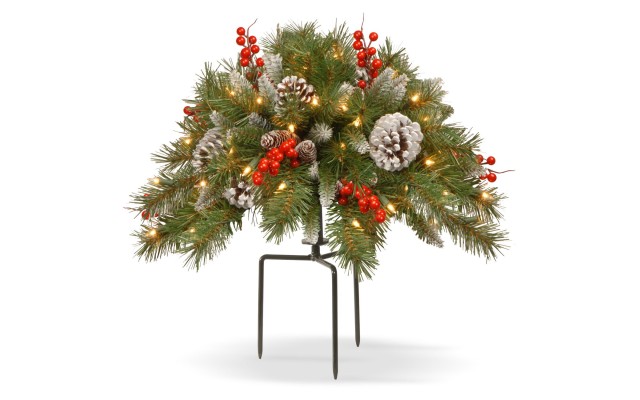  18″ Frosted Urn Filler with Cones