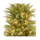  Company 4′ Weeping Spruce Wrapped Tree in Green Pot with 100 Clear
