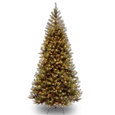 National Tree Company 6.5 Foot Aspen Spruce Tree with 350 Clear Lights