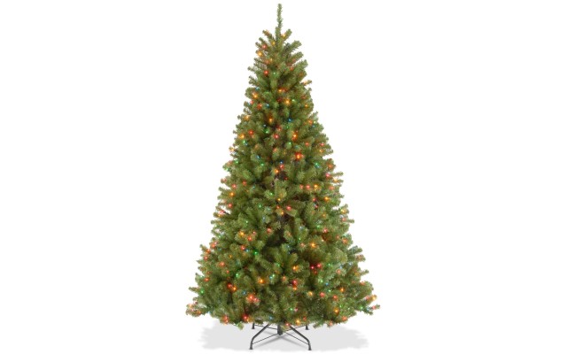  Company 6.5′ North Valley Spruce Tree With 450 Multicolor Lights