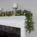  Company 9′ Fir Garland with LED Lights
