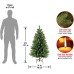  Company Artificial Christmas Tree | Includes Stand | North Valley Spruce 4 ft