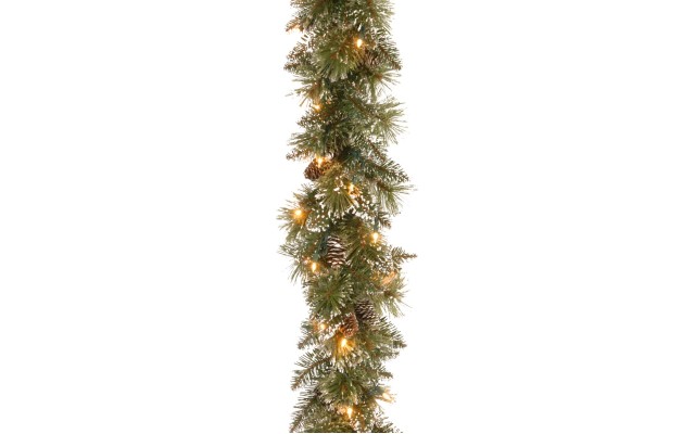  Company Glittery Bristle Pine Garland