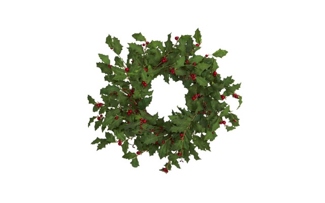  Holly Berry Artificial Wreath