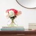  Rose Arrangement with Vase Artificial Plant