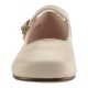  Bonnett Mary Jane (White Leather, 5 Toddler)