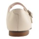  Bonnett Mary Jane (White Leather, 5 Toddler)