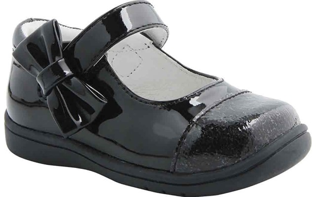 Nina Shoes Girl’s Moon-K (Black Patent, 5.5 Toddler)