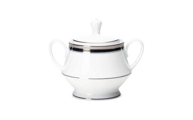  Austin Platinum Sugar Bowl with Cover