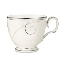 Noritake Dinnerware, Platinum Wave Cup