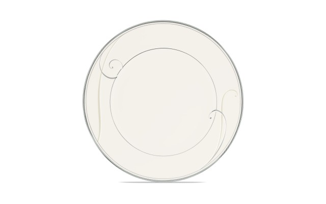  Platinum Wave Salad Plate, 8″