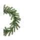  12″ Mini Pine Artificial Christmas Wreath – Unlit
