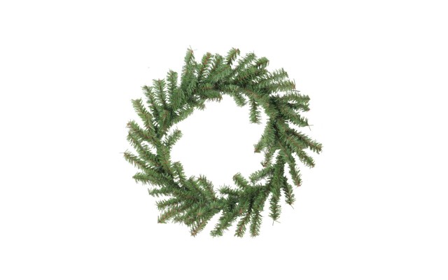  12″ Mini Pine Artificial Christmas Wreath – Unlit