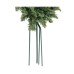  22″ Green Pine Artificial Heart Shape Wreath with Ground Stakes